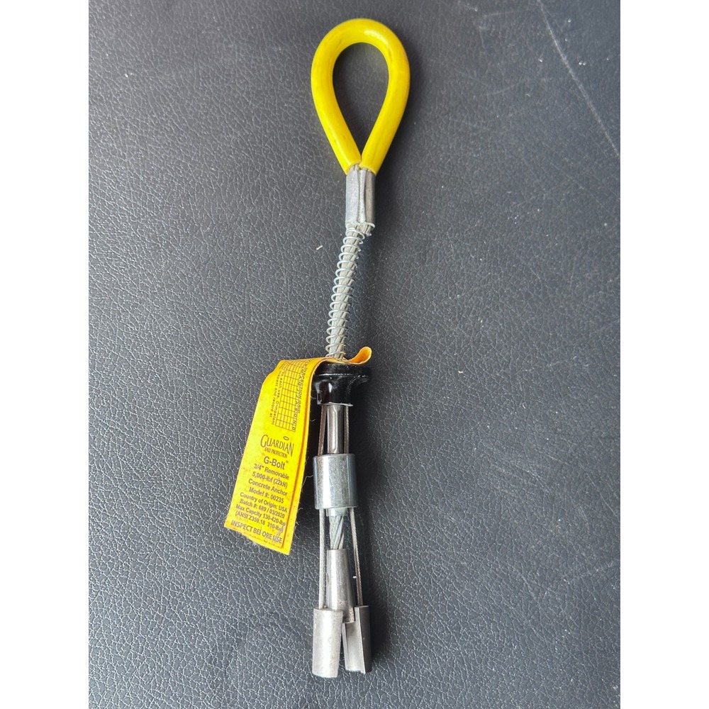 Guardian‎ Fall Protection G-Bolt 3/4" Removable Concrete Anchor 00235